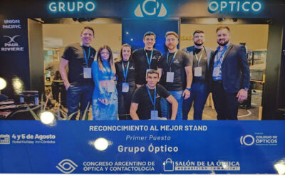 Grupo Óptico dijo presente como Sponsor Platinum en el Congreso Argentino de Óptica y Contactología